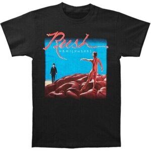 Rush Hemispheres Graphic T-Shirt Gift For Fans Music Rock Band Concert Casual 05